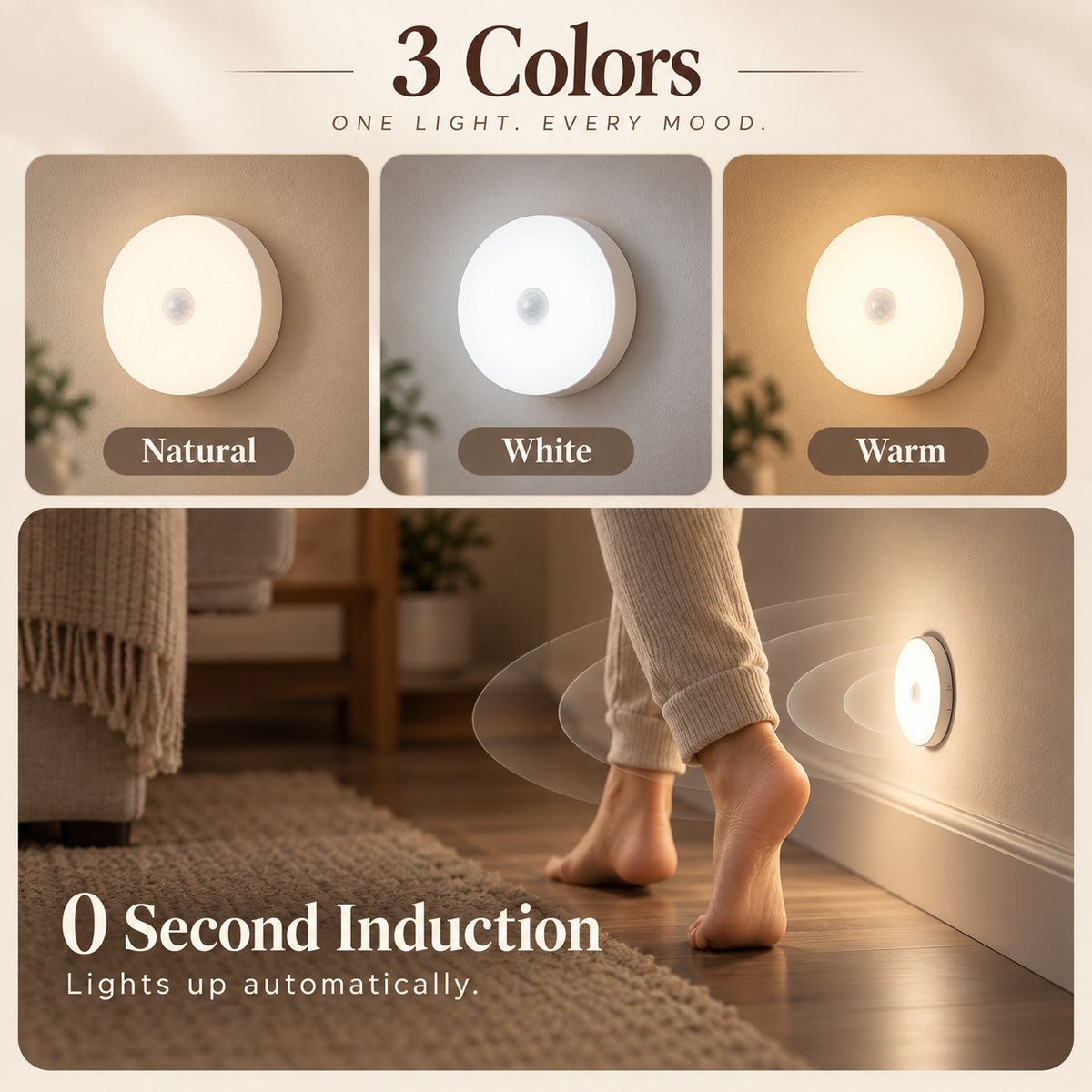 Disc Cordless Puck Lights