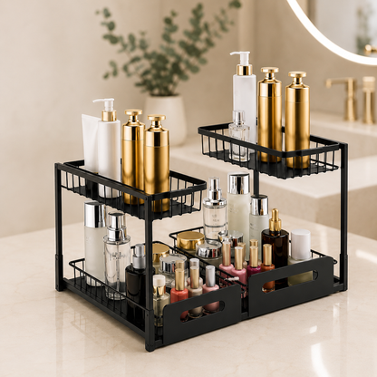 Metal Under-Sink Organizer Set