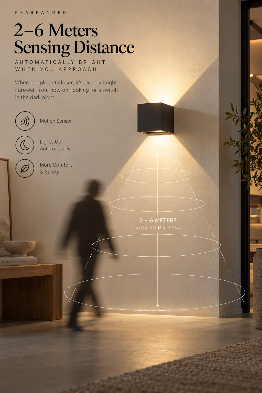Cube Cordless Wall Sconce