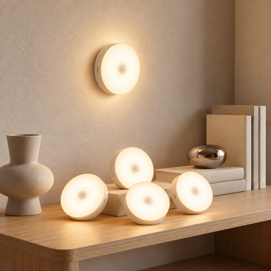 Disc Cordless Puck Lights