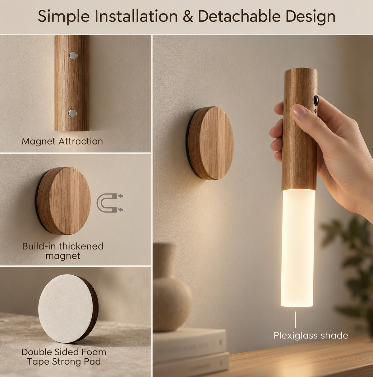 Torch Cordless Wall Sconce